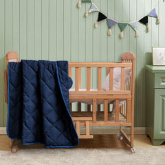 FLXXIE travel blanket 43x60 navy demonstrates versatile, compact warmth for adventures.