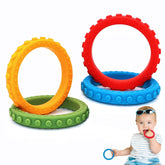 Flyaway sensory chew bracelets pack in calm colors for focused, calmer play