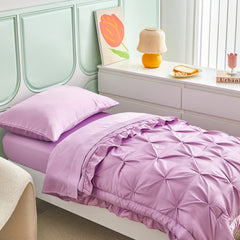 Flysheep fitted sheet with secure elastic fit for easy bed changes