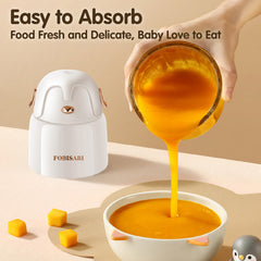 FOBISABI baby food maker BPA‑free plastic for safe daily prep.