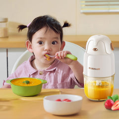 FOBISABI baby food maker safety lock to keep little cooks safe.