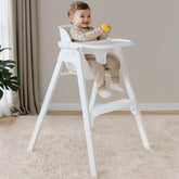 Fodoss 4-in-1 foldable high chair packshot showing compact storage for small spaces.