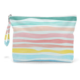 Fokongna wet dry bag front view highlights ample space for cosmetics and travel items.