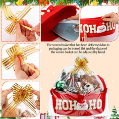FoldTier clear gift bags showcase wrapped gifts inside for festive presentation.