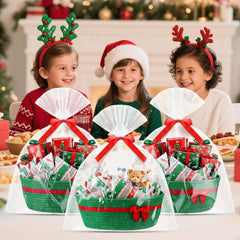 FoldTier gift bags and wrapping paper set enhances ready-to-gift presentation.
