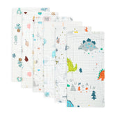 FOOK FISH muslin burp cloth close-up showing absorbent cotton for spit-ups