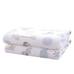 FOOK FISH large baby diaper changing pad two-pack folded for travel