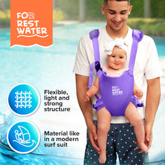 FOR REST WATER baby carrier water-use ideal for pool and beach moments