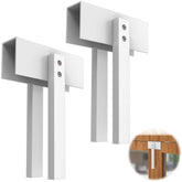 FOROIRON bifold lock center slide demonstrates easy, installation-free safety for doors.