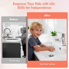 FOVKO BPA-free materials ensure safe, gentle water flow for kids