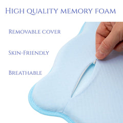 FOX DREAMS portable changing cushion keeps baby comfortable during diaper changes away from home
