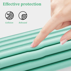 Fozobaiy edge bumper on a glass table shows a practical safety solution.