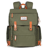 Frank Mully diaper bag backpack built for hands-free parenting on the go.