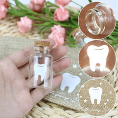 Free-Space tooth fairy bag with glass bottles β organized keepsakes for every lost tooth.