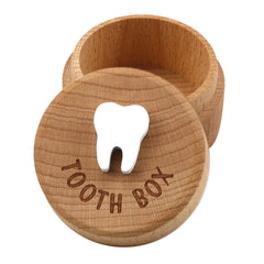 Free-space Tooth Fairy Box lid with a 3D tooth design for a charming keepsake.