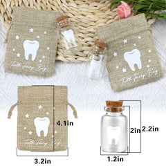 Free-Space tooth fairy drawstring bag β easy-close design for secure tooth storage.