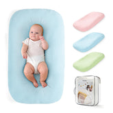 Freejoy baby lounger safety-cover demonstrates secure supervision-friendly design for newborn use