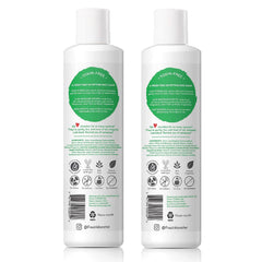 Fresh Monster ocean-splash-bottle-pour demonstrates easy, quick bath time without tears.