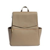 Freshly Picked Classic II backpack front view, showcasing wipe-clean vegan leather for everyday use.