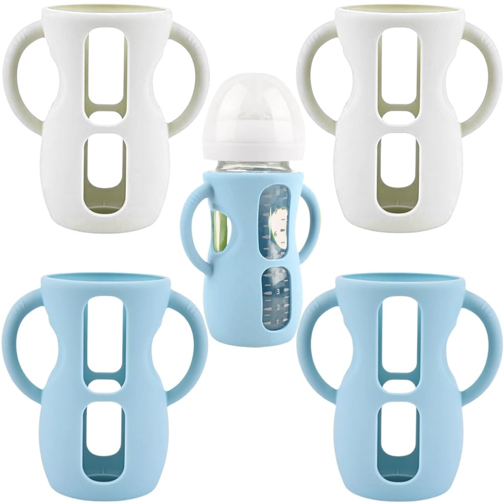 Frezonika Avent bottle sleeve with drop protection reduces breakage on accidental slips.