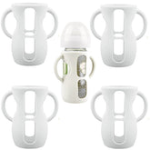Frezonika avent sleeve on 4oz bottle provides added protection for glass during daily use.