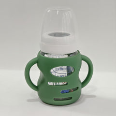 Frezonika baby using sleeve for easy-grip and independence.