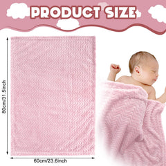 Frienda baby fuzzy blanket soft-texture closeup highlights plush, skin-friendly comfort.