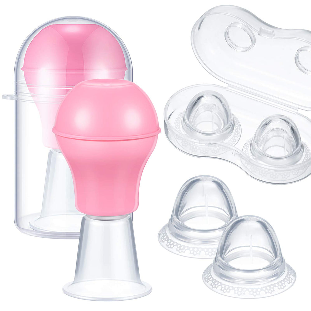 Frienda nipple sucker pink pack ready for quick breastfeeding support.