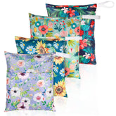 Frienda wet-dry bag flower pattern provides stylish travel storage.