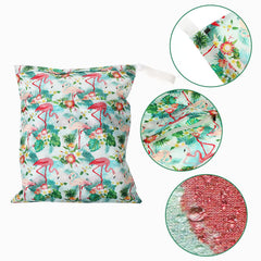 Frienda wet-dry bag is machine washable for quick reuse.