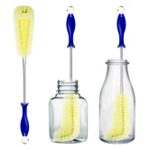 FRMARCH long bottle brush angled head cleans hard-to-reach corners with ease.
