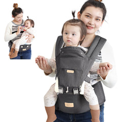 FRUITEAM baby carrier 6in1 front-carry offers hands-free use for daily tasks.