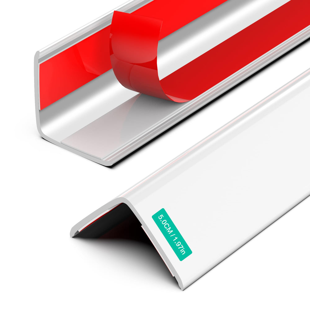Frychee wall corner protector with screw install option for secure, reusable protection.