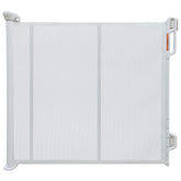 FSYGloryGlides retractable gate extended over a wide doorway for safety.