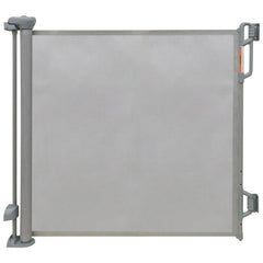 FSYGloryGlides retractable gate shows 55-inch width for wide doorways and stairs