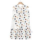 Ftikvo swaddle owl-pattern close-up highlights soft cotton and breathable fabric for calm, safe sleep.