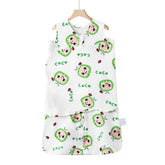 Ftikvo swaddle blanket Watermelon close-up shows soft cotton texture for newborn comfort