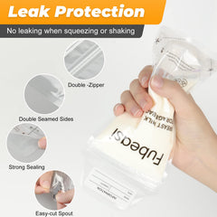 Fubeasi pre-sterilized bags ready for immediate refrigeration or freezing.