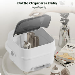 Fuerdich bottle-organizer-cutlery-trays keeps spoons, pacifiers, and brushes organized.