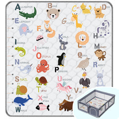 FUGWU baby play mat 71x59 setup for spacious floor play and learning