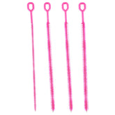 Fukaisu 4pcs straw cleaner brushes package for organized cleaning kit.