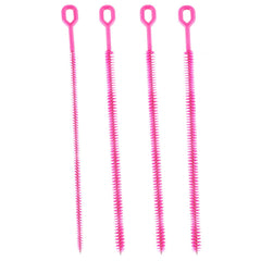 Fukaisu 4pcs straw cleaner brushes package for organized cleaning kit.