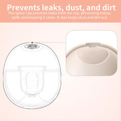 Fukaisu leak-proof cap for Eufy E20 demonstrates dust protection.