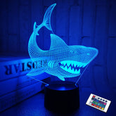 FULLOSUN Shark 3D night light base providing stable bedside glow