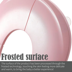 Funbliss folding potty seat on a standard toilet