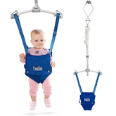 FUNLIO Baby Door Jumper seat assembly shows secure upright support for playtime.