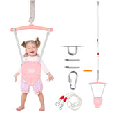 FUNLIO baby jumper ceiling hook setup for indoor play and balance development