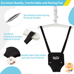 FUNLIO soft cotton seat provides comfy contact for infants