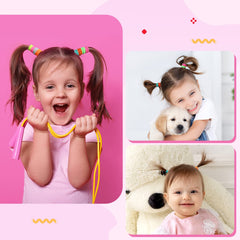 Funtopia colorful hair ties close-up showing assorted hues for playful hairstyles