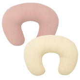 FUNUPUP muslin nursing pillow cover in pink highlights breathable softness for peaceful feeds